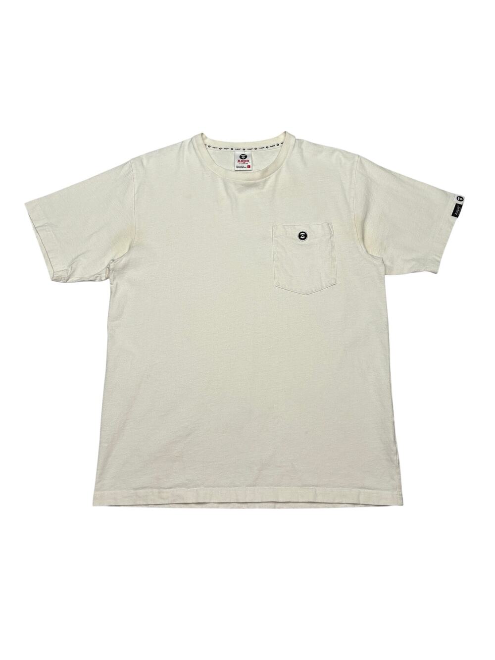A Bathing Ape By Aape T Shirt Mens Large Short Sleeve Pocket Tee Streetwear
